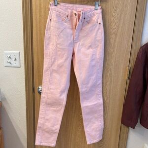 Wrangler Soft Pink Skinny Jeans